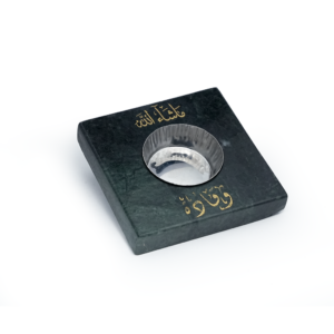 مبخرة صغيرة رخام أخضر ملكي